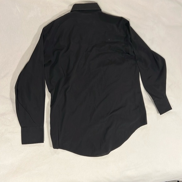 Men's Black Long-Sleeve size large from plains western wear - Picture 6 of 6